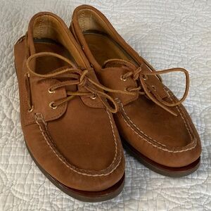 Sperry Gold Cup Brown Leather Boat Shoes, 11